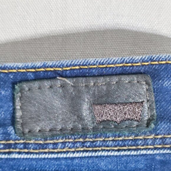 Levi's jeans women's size W26/L32 denim blue colour slim fit straight leg jeans - Picture 5 of 13